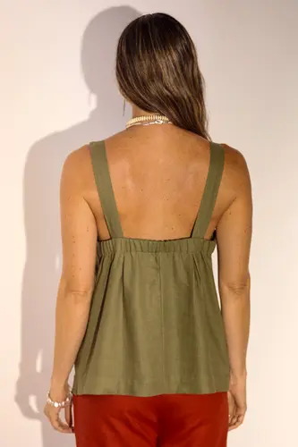 BLUSA LINHO “VP” ALÇA