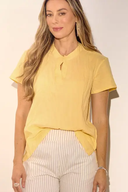 BLUSA VOIL ALGODÃO ABERTURA DEGOLO