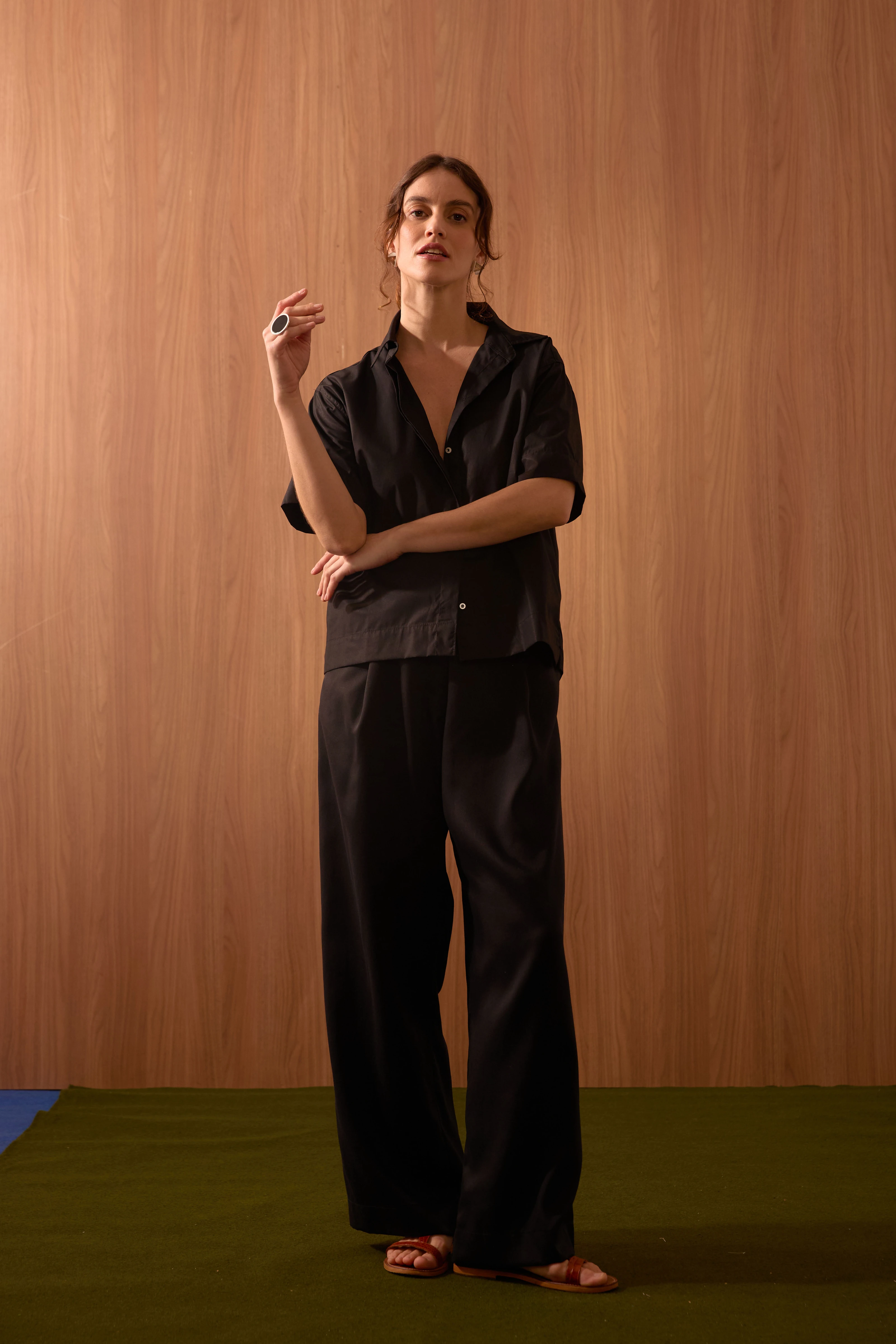 CAMISA MGA CURTA ALGODÃO