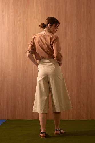 SAIA/CALÇA ALGODÃO