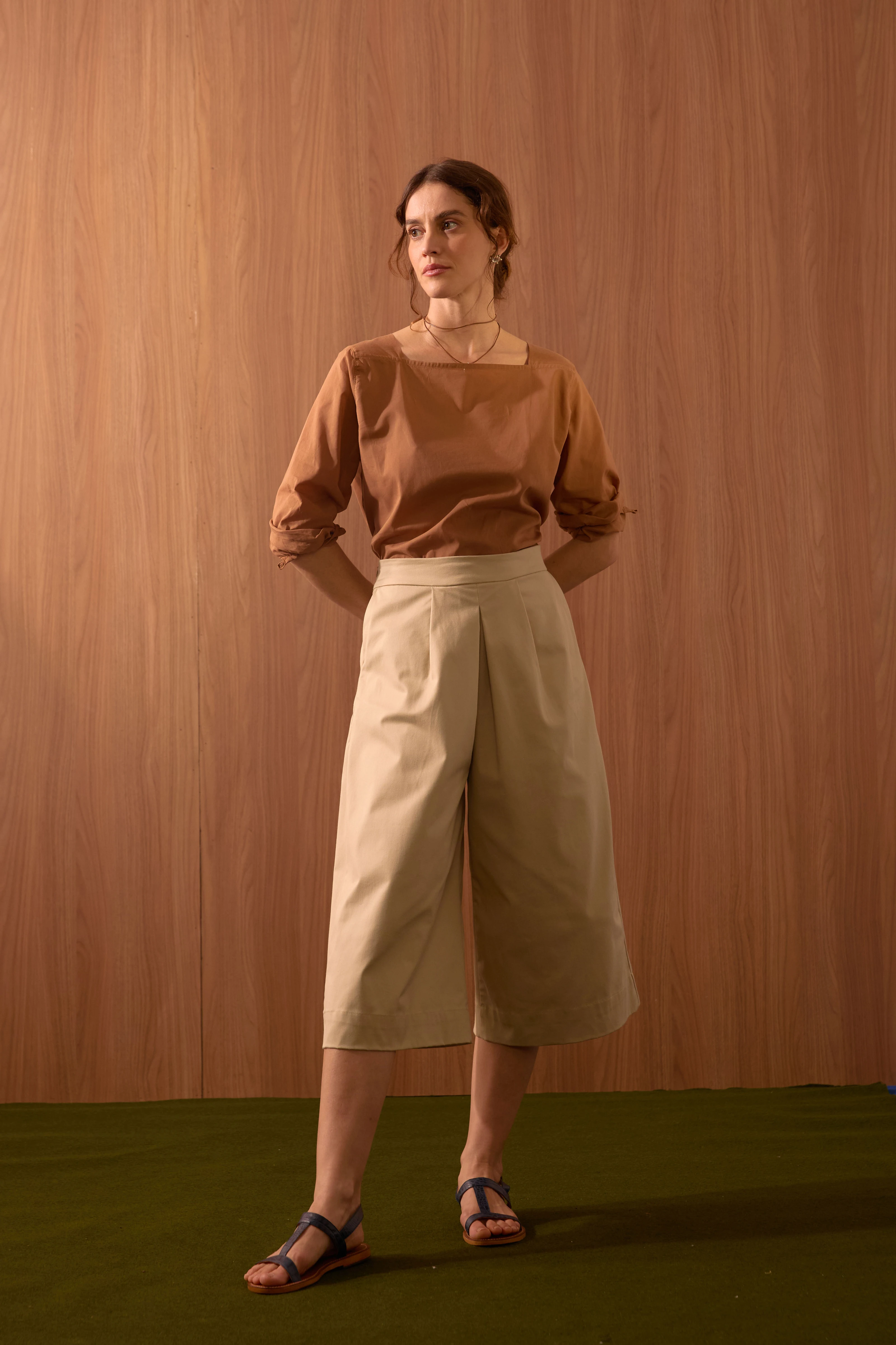 SAIA/CALÇA ALGODÃO