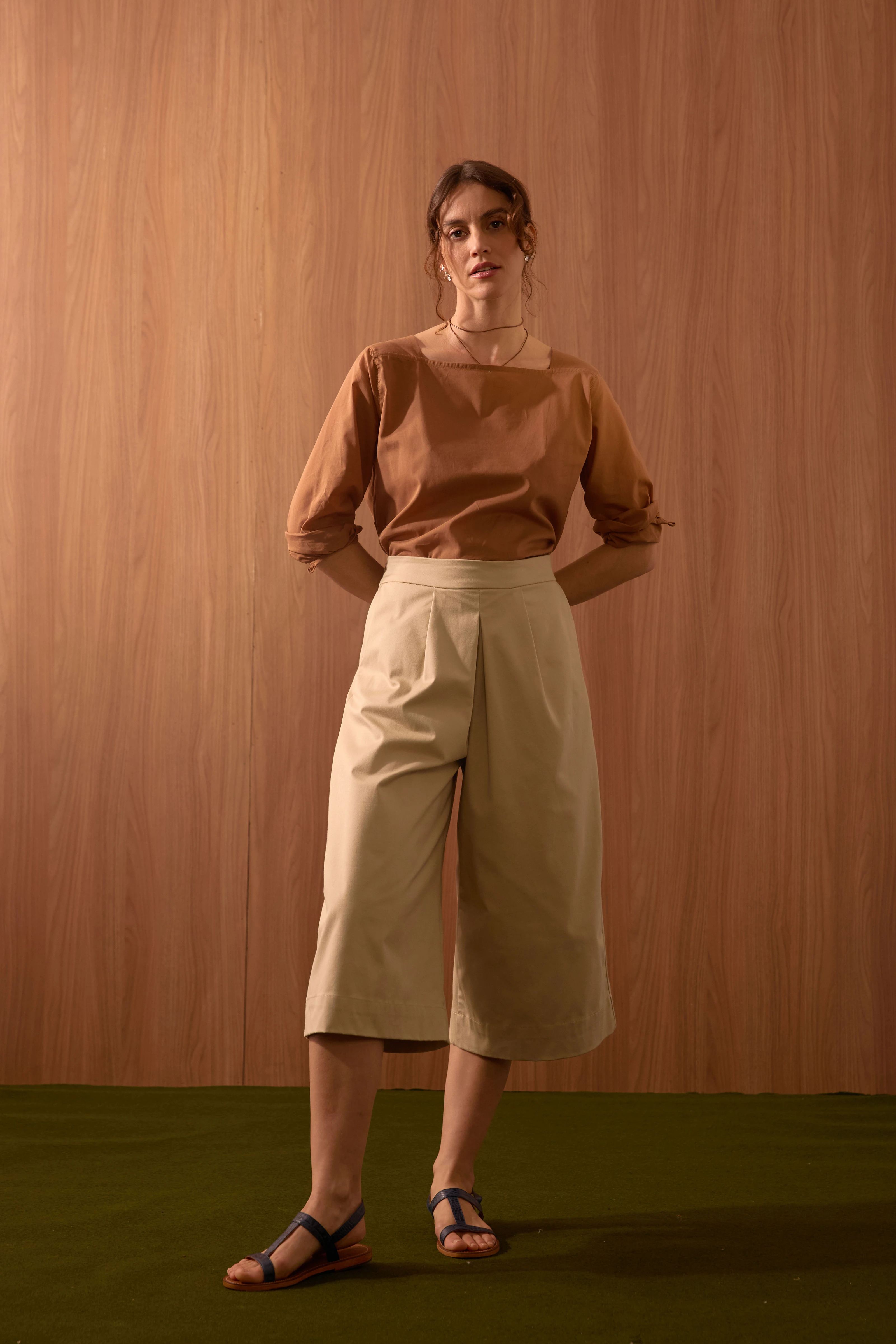 SAIA/CALÇA ALGODÃO