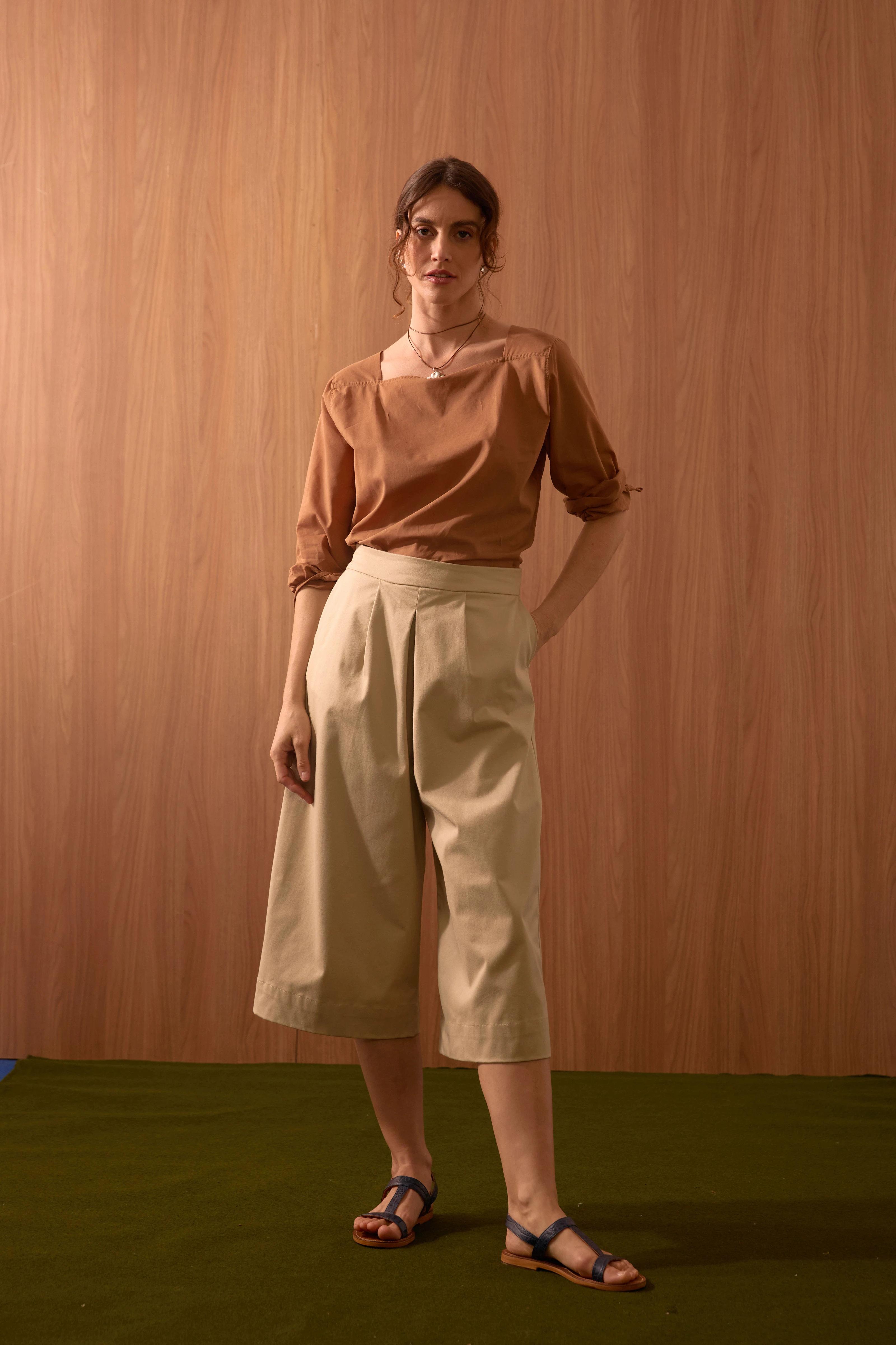 SAIA/CALÇA ALGODÃO