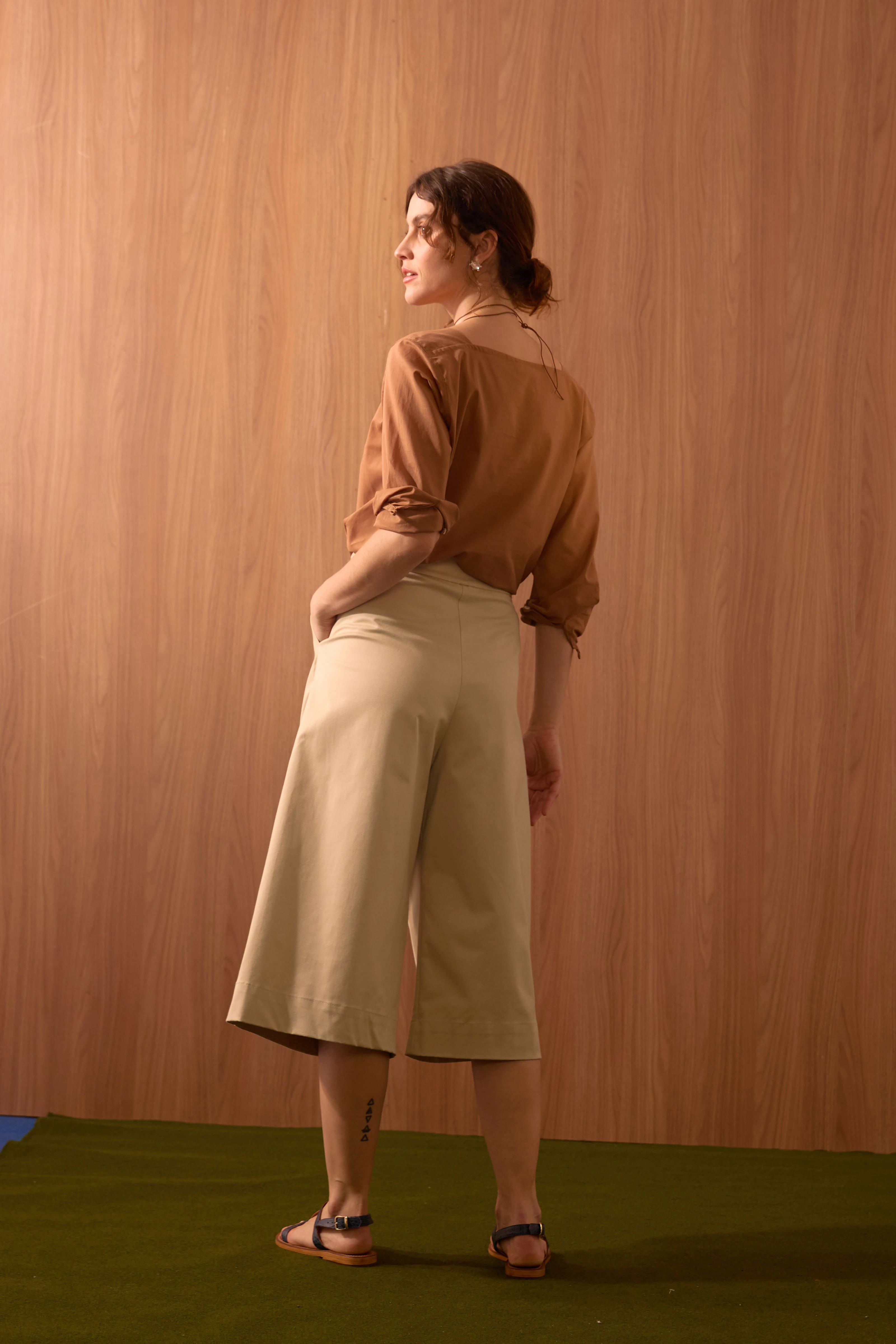SAIA/CALÇA ALGODÃO
