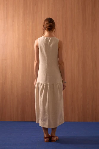 VESTIDO LINHO FECHO