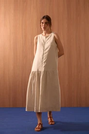 VESTIDO LINHO FECHO