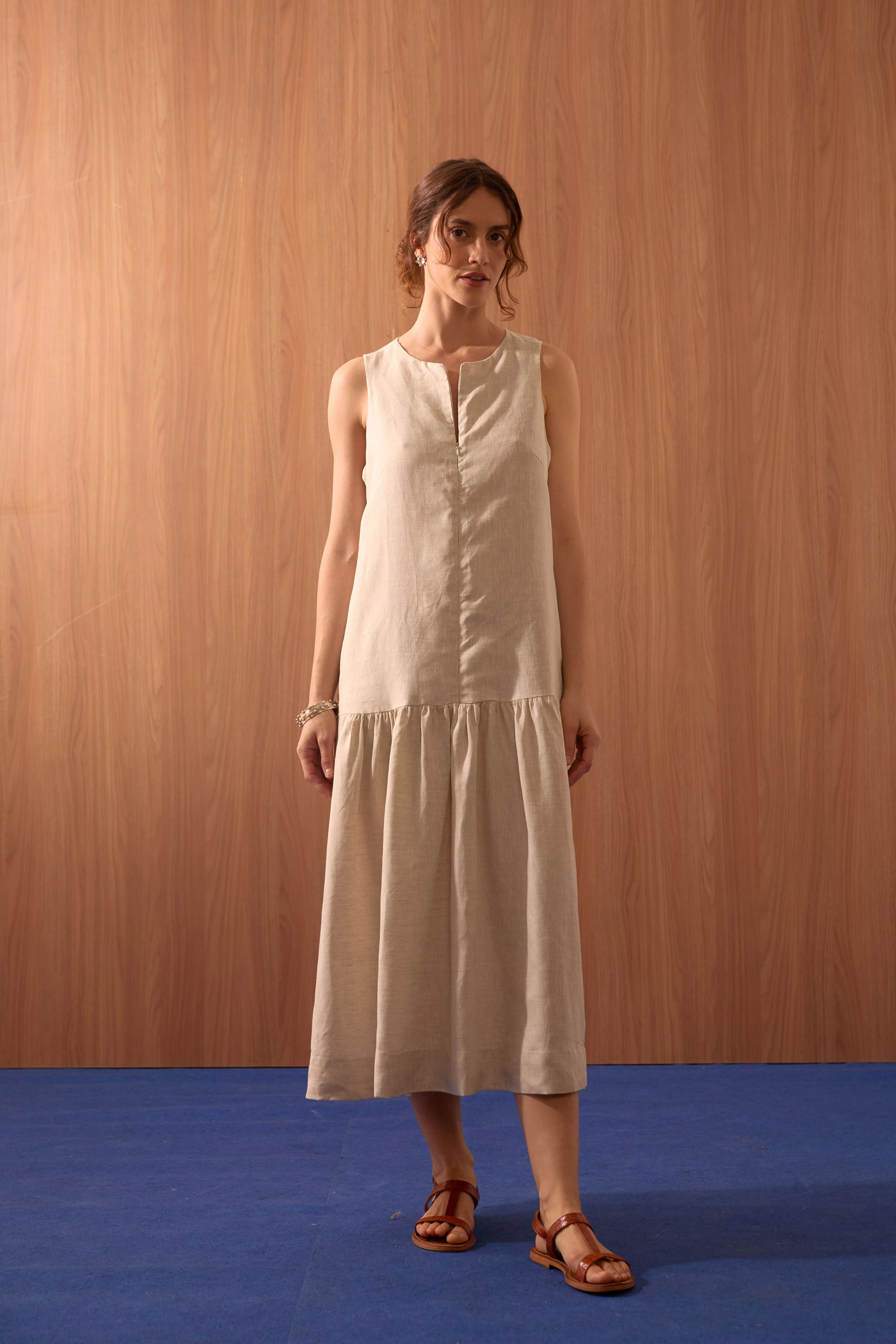 VESTIDO LINHO FECHO