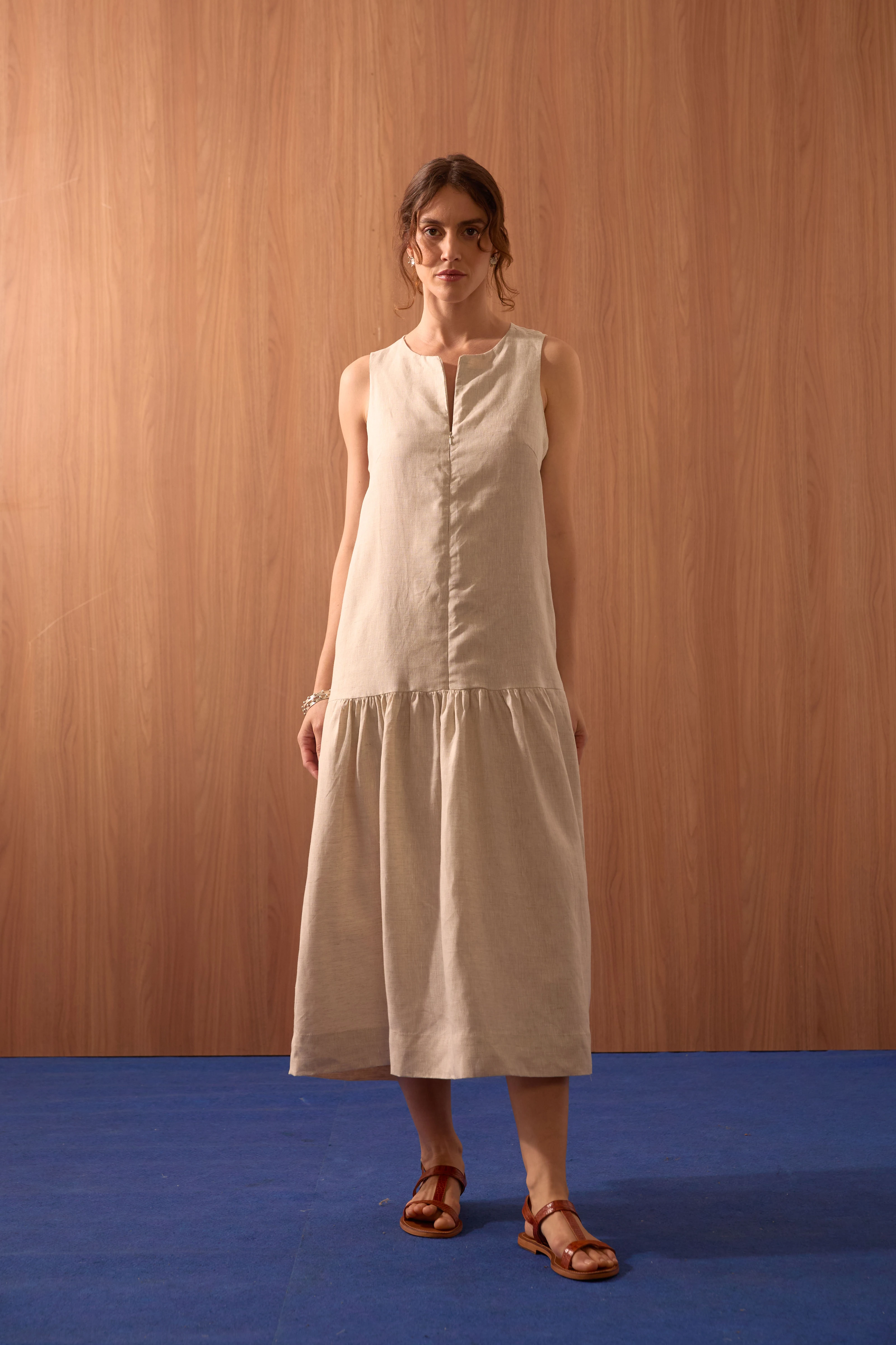 VESTIDO LINHO FECHO
