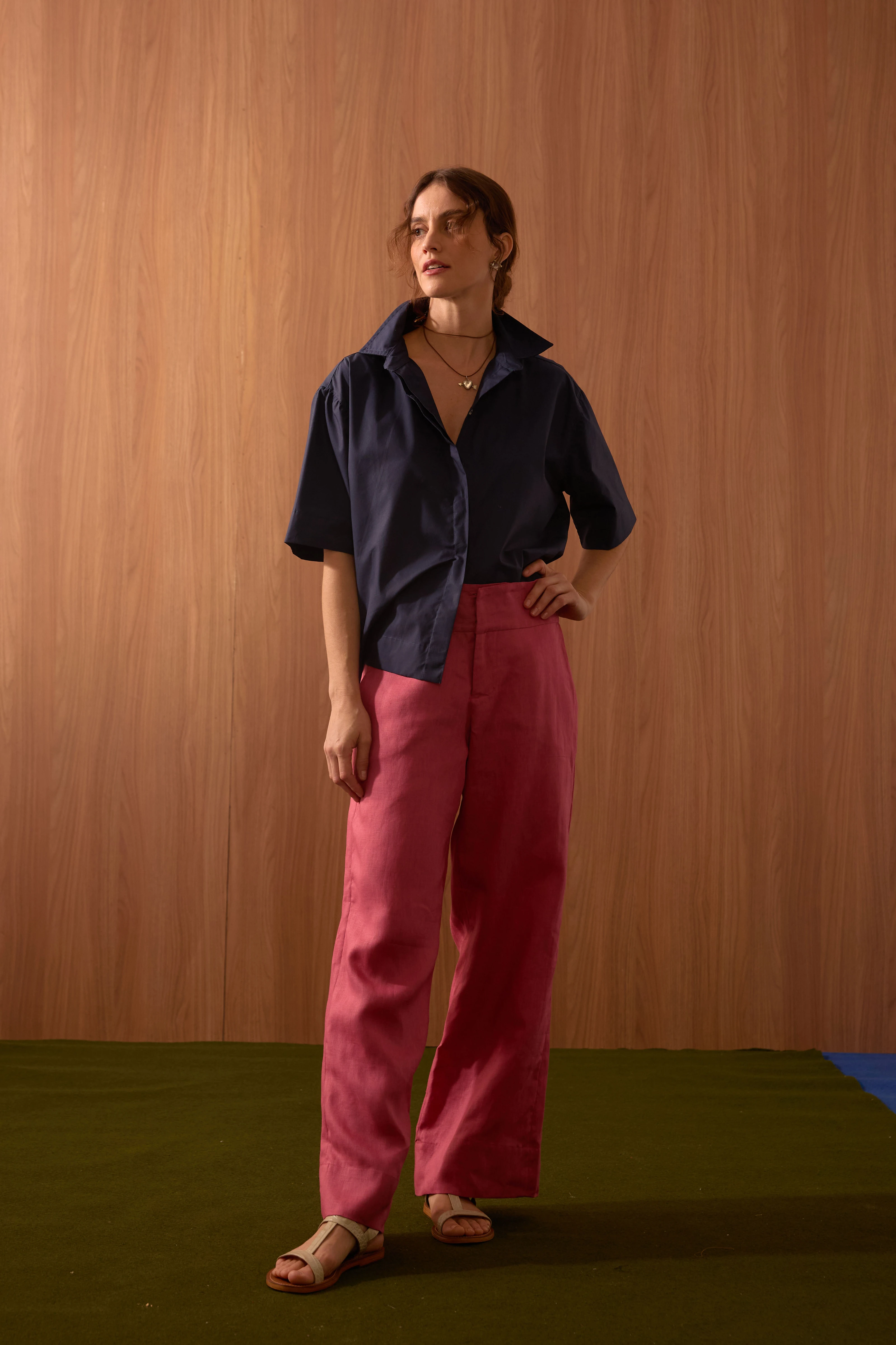 CALÇA CÓS LARGO