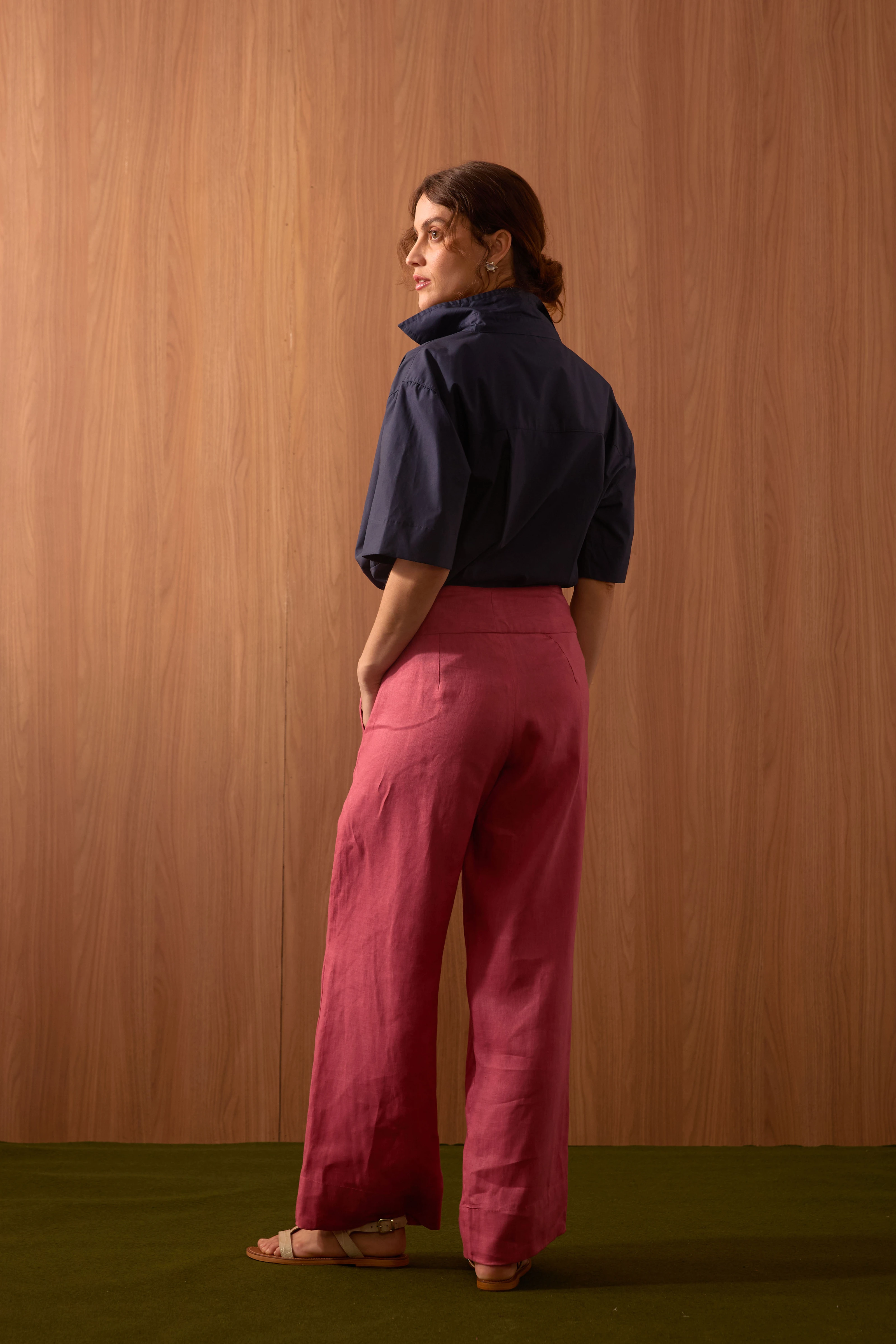 CALÇA CÓS LARGO