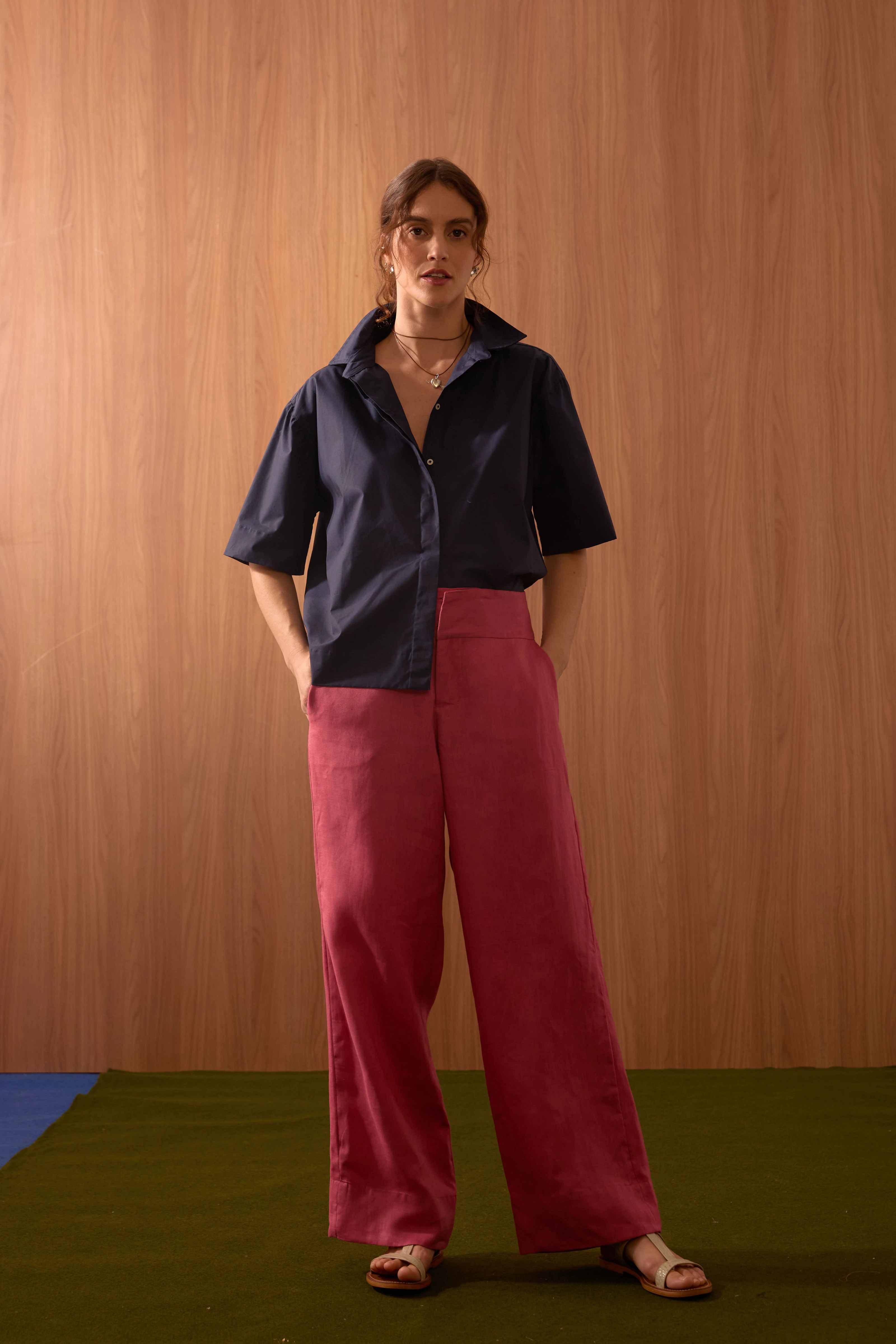 CALÇA CÓS LARGO